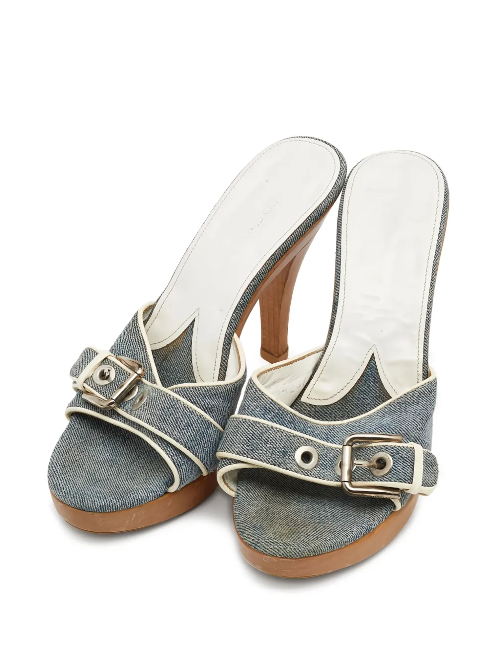 Dolce & Gabbana Pre-Owned 145mm denim sandals | Image 2