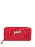 Tod's Vintage pre-owned quilted zip-around wallet - Red