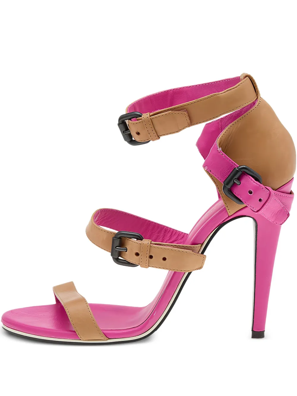 Bottega Veneta Pre-Owned Sandali bicolore 110mm - Toni neutri