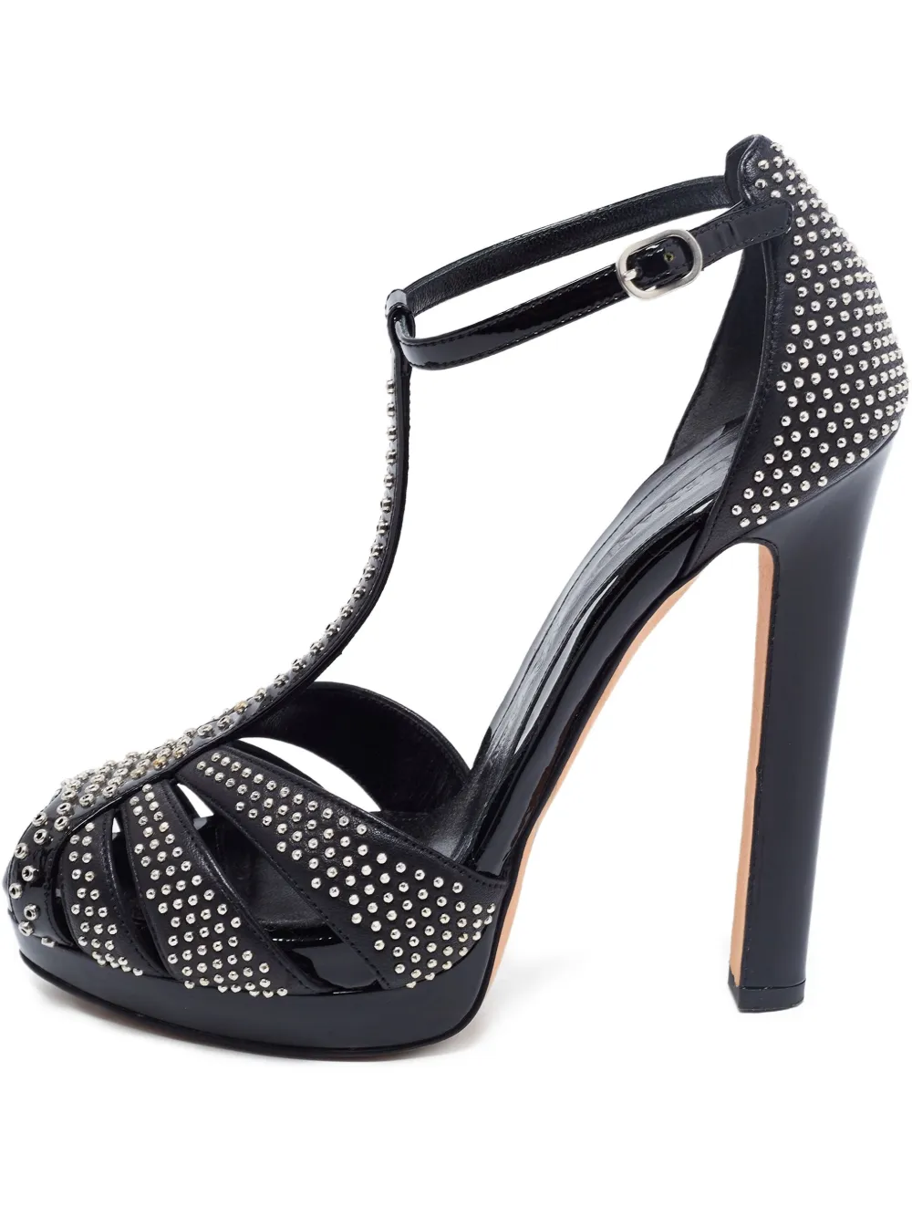 130mm leather sandals