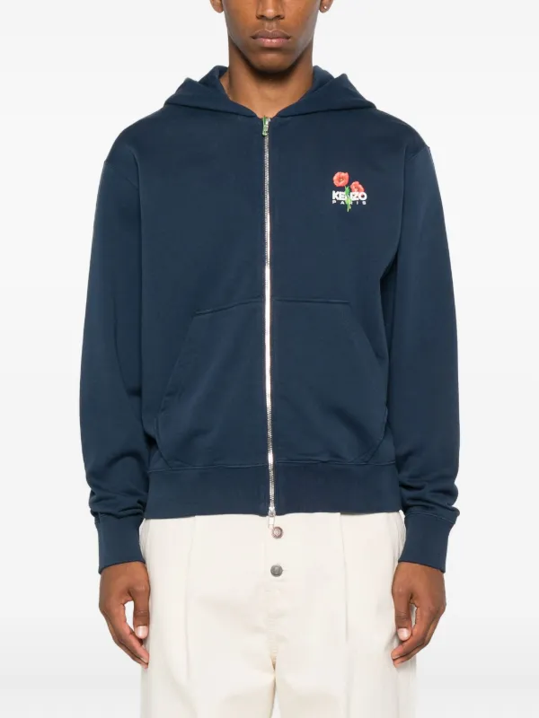KENZO ブルーパーカー Mサイズ Kenzo Lucky Tiger パーカー | ブルー