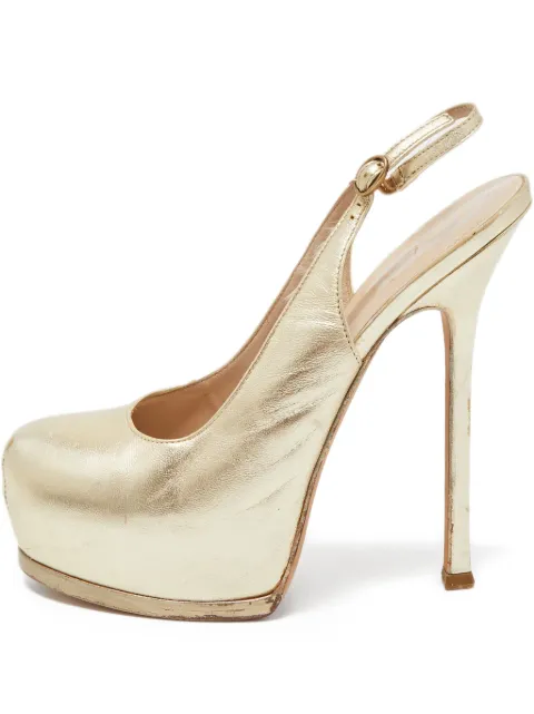 Saint Laurent Pre-Owned 160mm leather pumps
