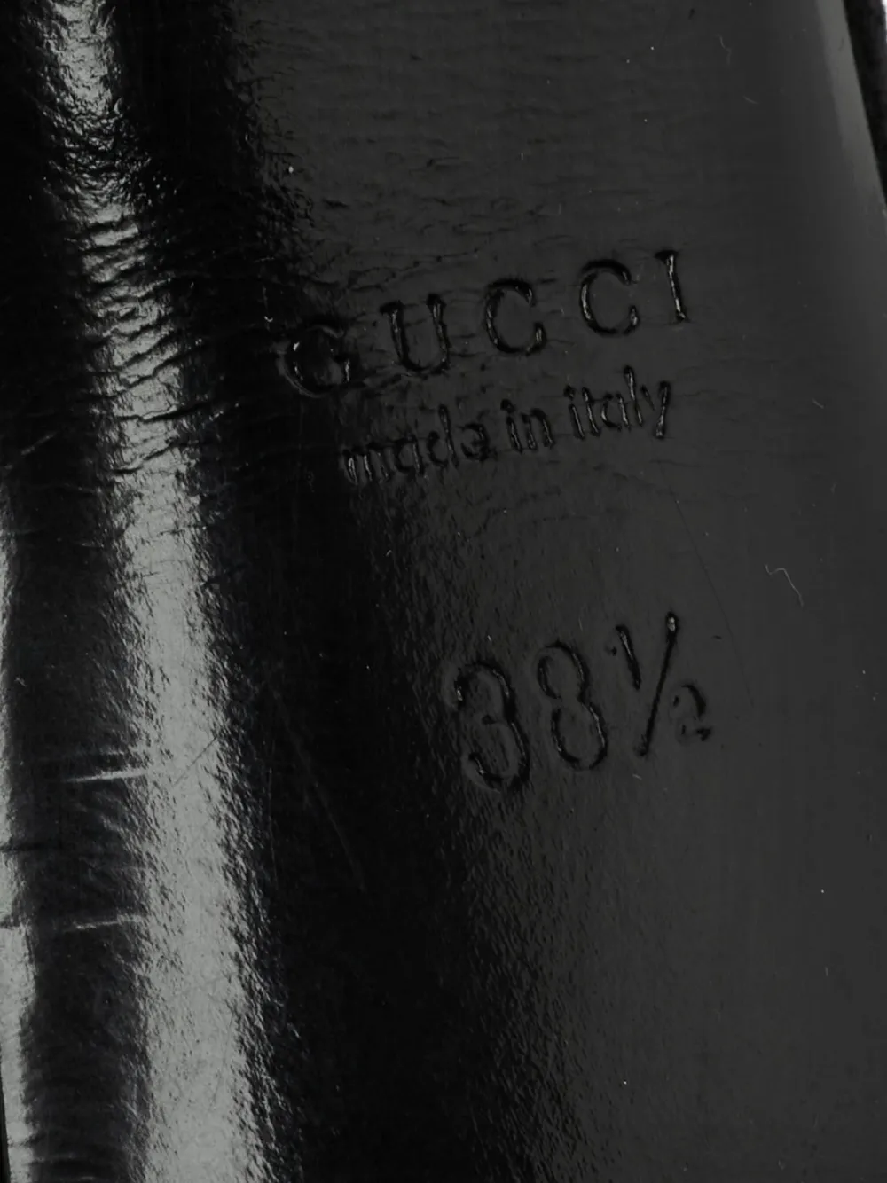 Gucci Pre-Owned 135mm suede over-the-knee boots | Image 7