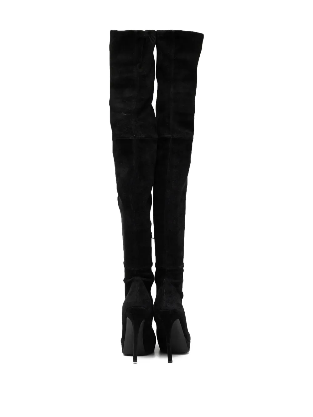 Gucci Pre-Owned 135mm suede over-the-knee boots | Pre-Owned | Image 4