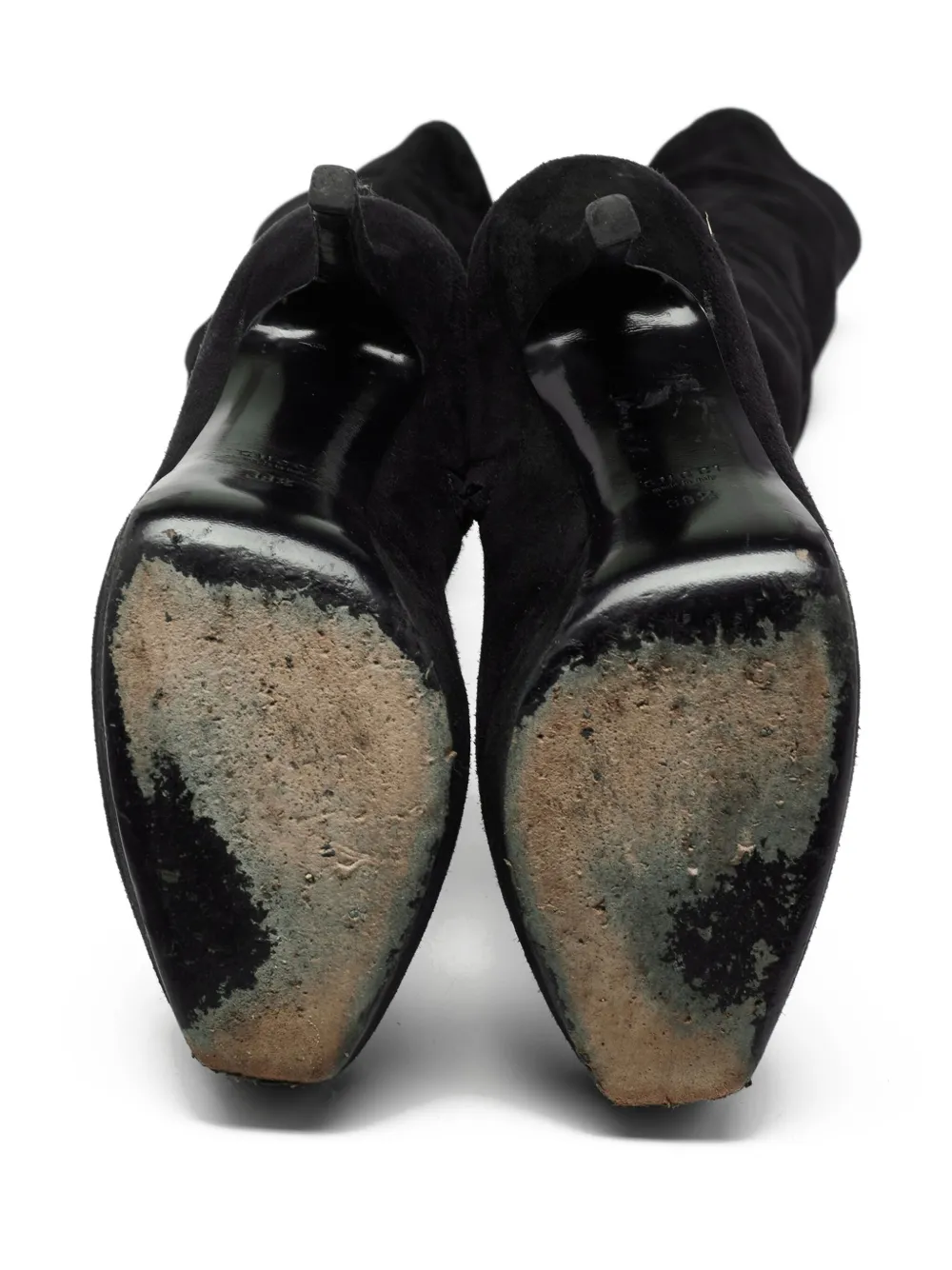 Gucci Pre-Owned 135mm suede over-the-knee boots | Image 5