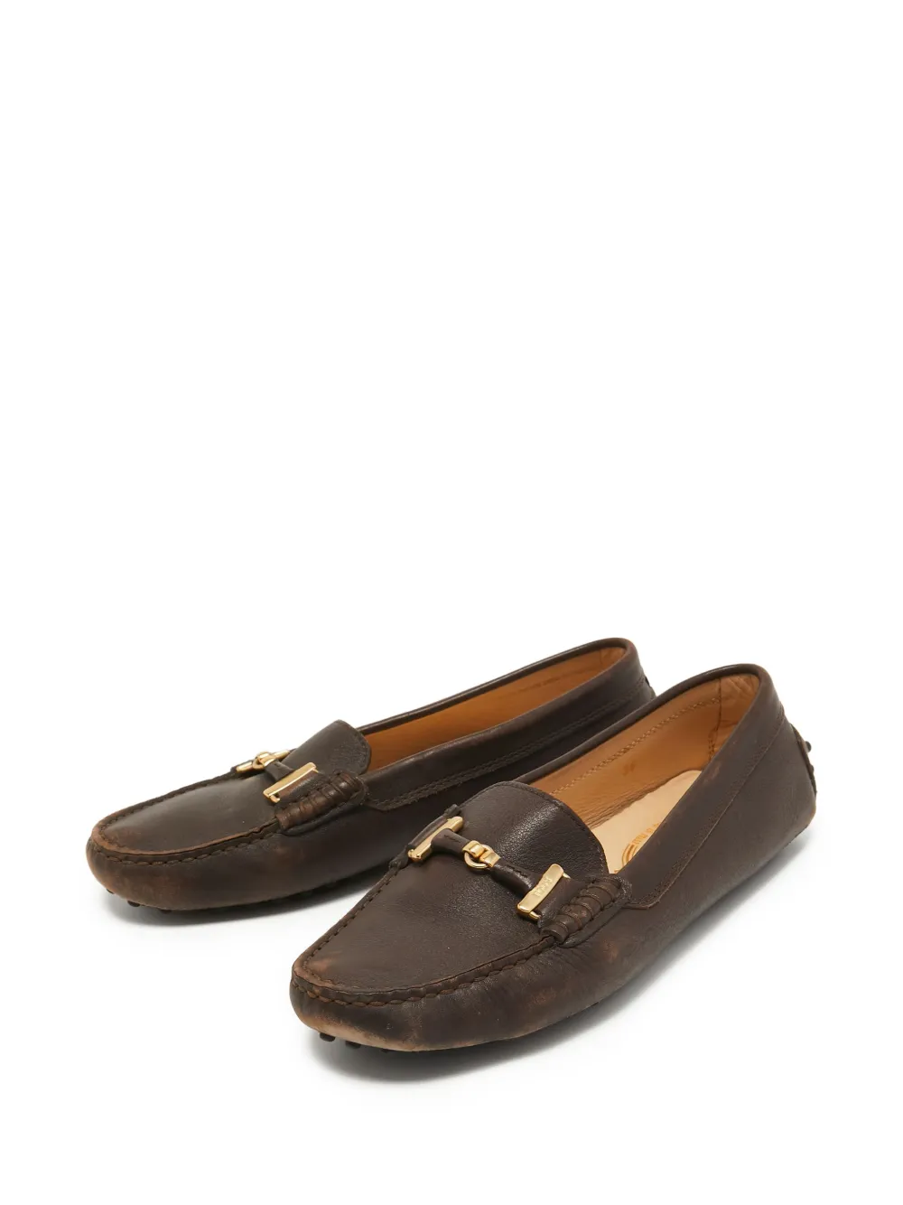 Tod's Vintage pre-owned leather loafers | Image 2