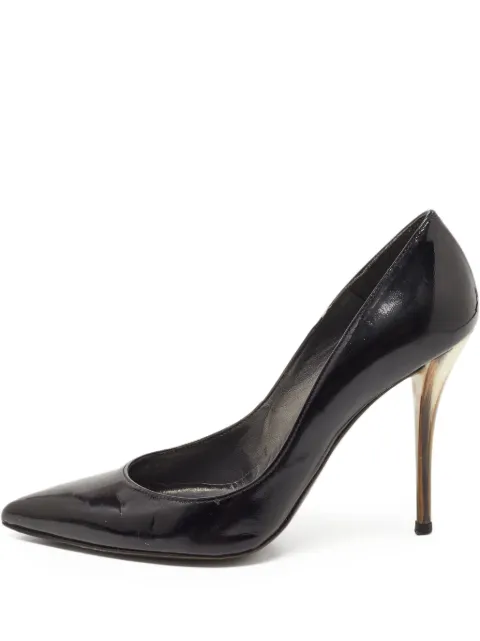 Stuart Weitzman лакированные туфли Eva 100 pre-owned