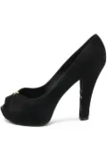 Louis Vuitton Pre-Owned 120mm peep-toe pumps - Black