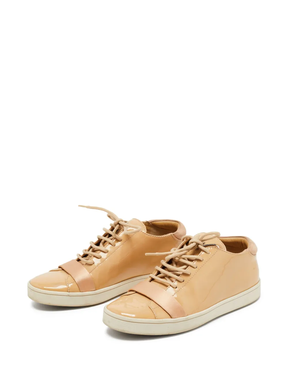 Giuseppe Zanotti Vintage Pre-owned lakleren sneakers - Beige