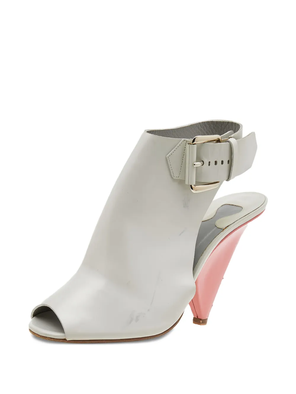 Chloé Pre-Owned 120mm leather sandals | Image 2