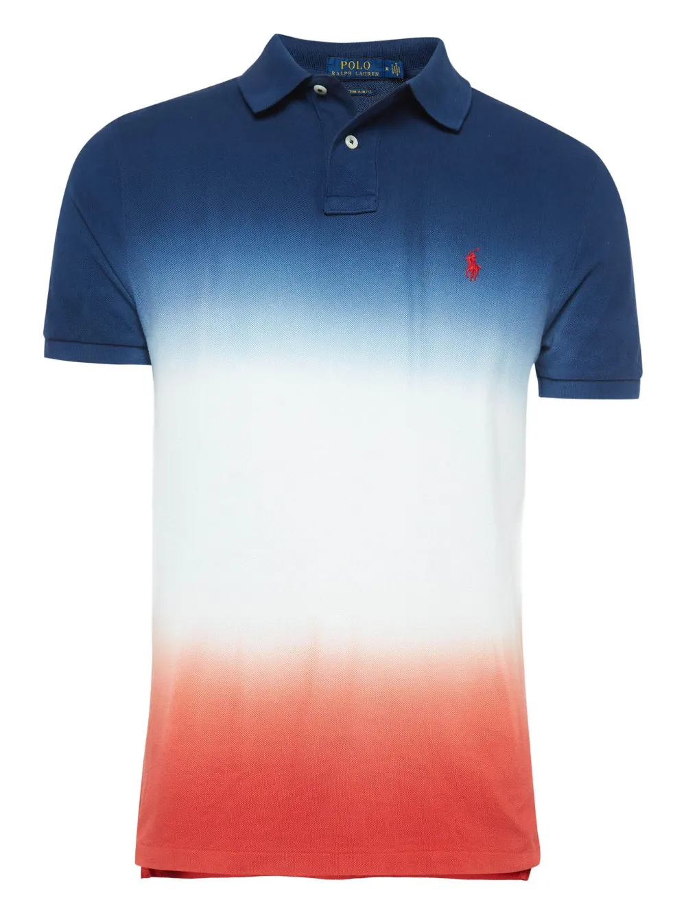 Polo Ralph Lauren Vintage pre-owned ombre polo shirt | White | Image 1