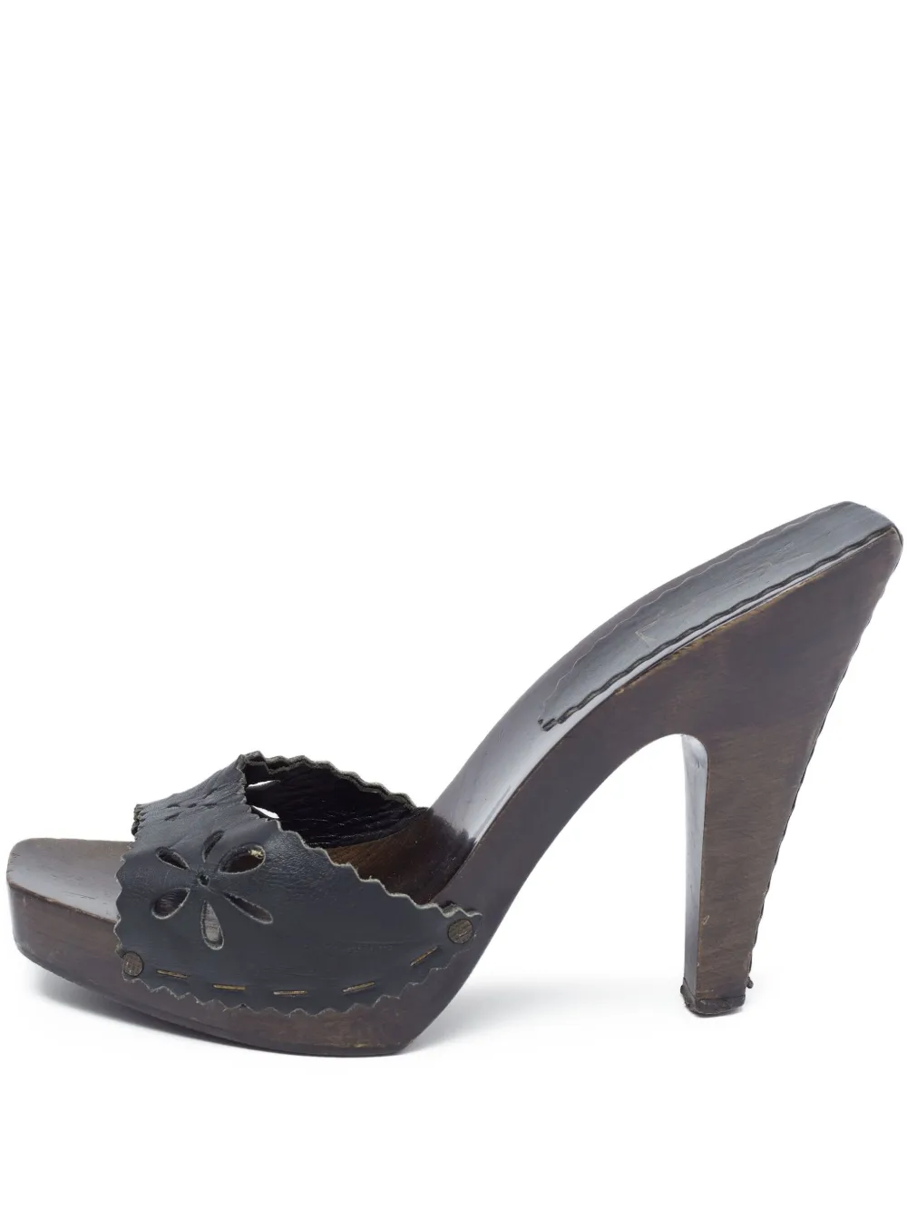 130mm leather sandals