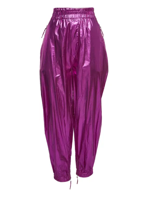 Isabel Marant Vintage pre-owned metallic-finish trousers 