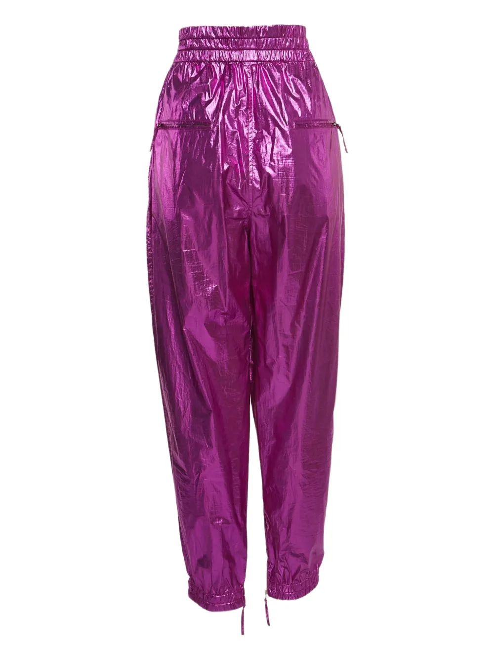Isabel Marant Vintage pre-owned metallic-finish trousers | Image 2