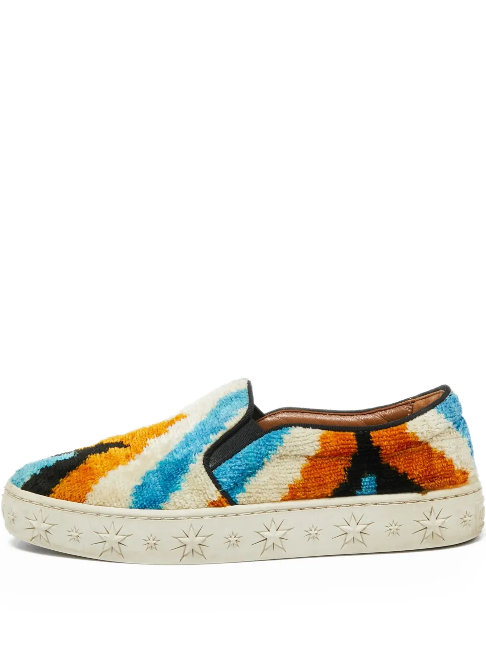 Aquazzura textured slip-on sneakers | White | Image 1