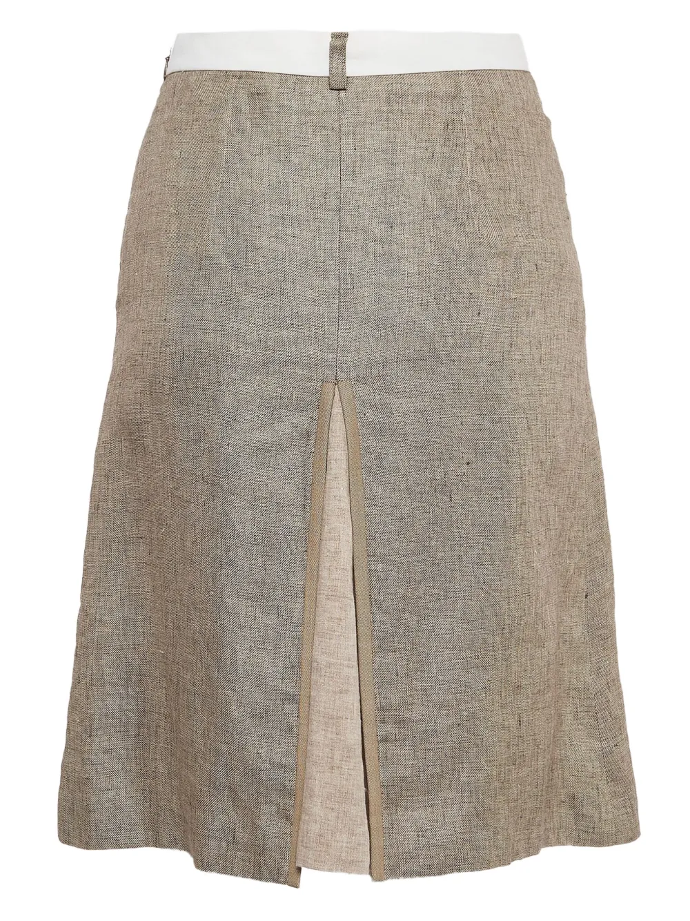 Burberry Pre-Owned linen midi skirt | Image 2
