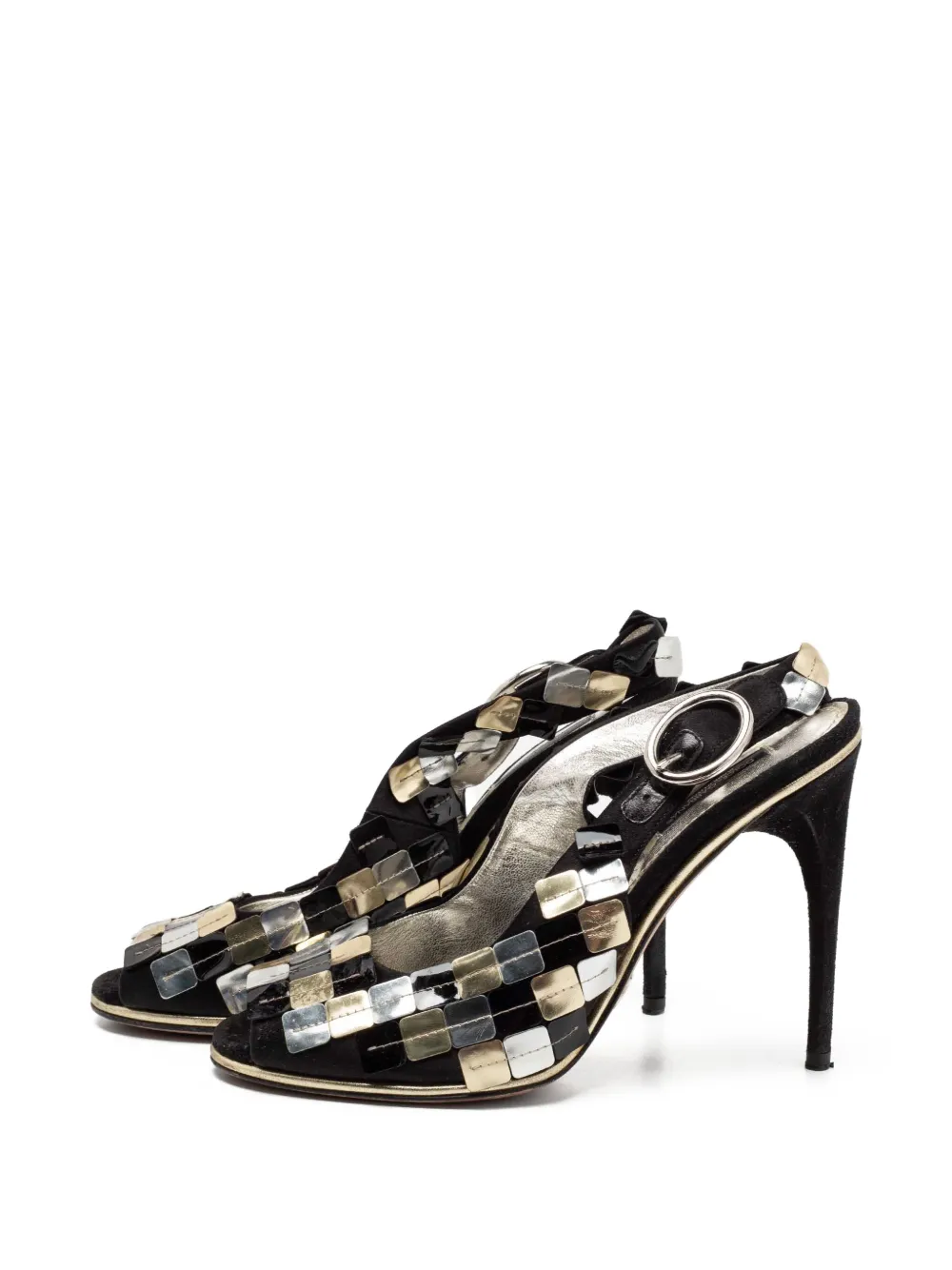 Dolce & Gabbana Pre-Owned 110mm leather sandals | Image 2