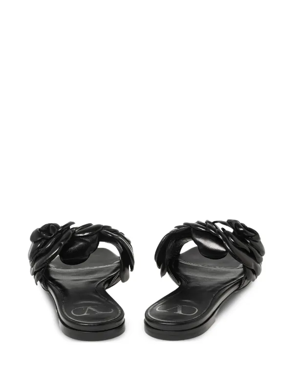 Valentino Garavani Pre-Owned Atelier 03 Rose Sandals | Black