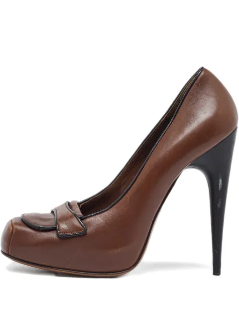 Marni Pre-Owned 130mm leather pumps