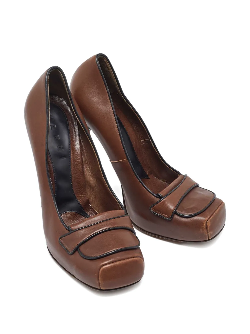 Marni Pre-Owned 130mm leather pumps | Heeled Pumps | Image 2