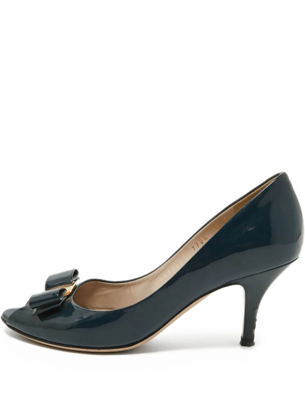 Ferragamo Pre-Owned 100mm Vara pumps | Blue | Image 1