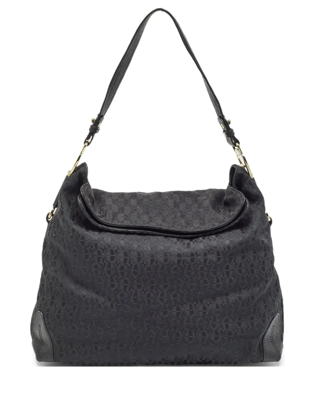 Aigner Vintage pre-owned monogram-pattern shoulder bag | Black | Image 1