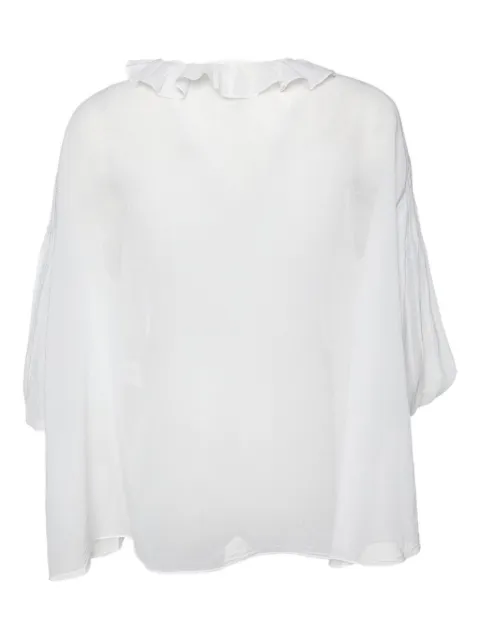 Chloé Pre-Owned 2024 ruffled cotton top