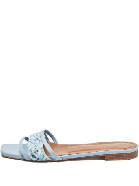 Malone Souliers 2024 macramé slides