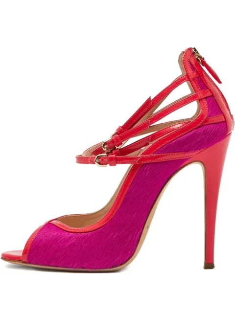 Brian Atwood leather heeled pumps 