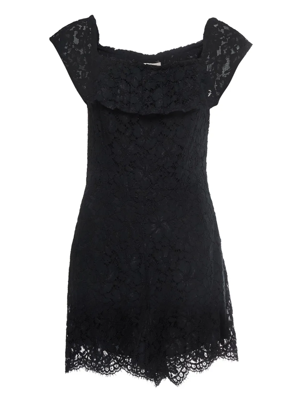 SANDRO lace-detailing playsuit | Black | Image 1