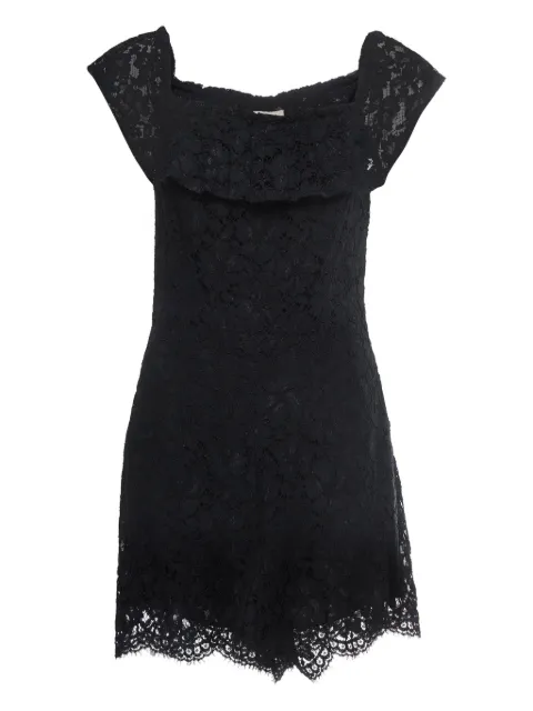 SANDRO lace-detailing playsuit