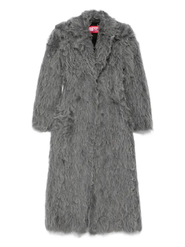 Diesel W-Glamo-R1 フリースコート | グレー | FARFETCH JP