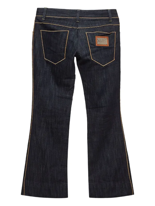 DOLCE&GABBNA】ドルガバ フレアデニム ダメージ加工 W32 Dolce&Gabbana