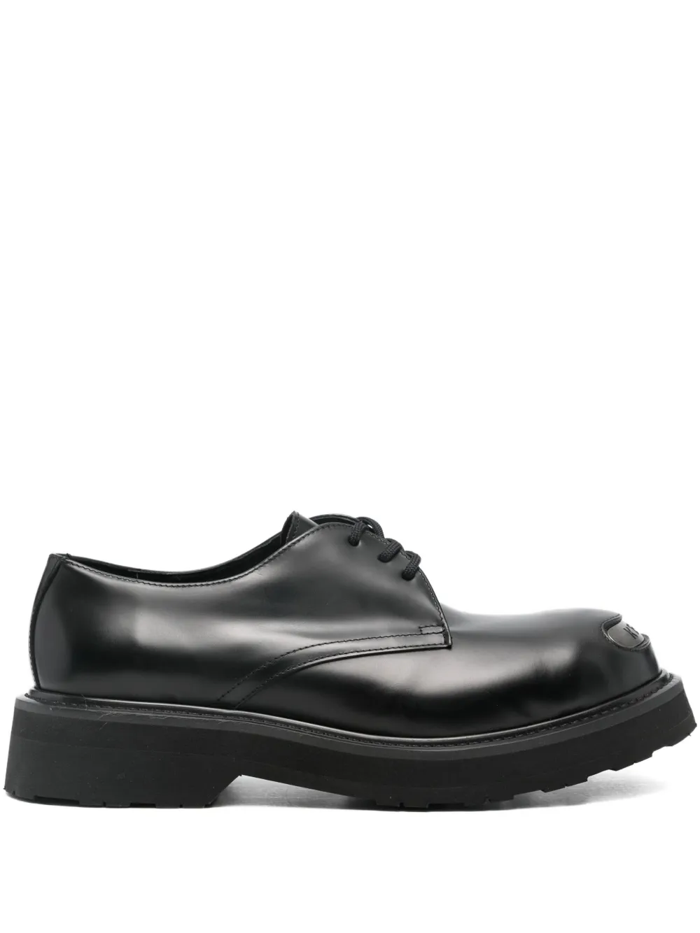 Kenzo leather lace-up shoes Black