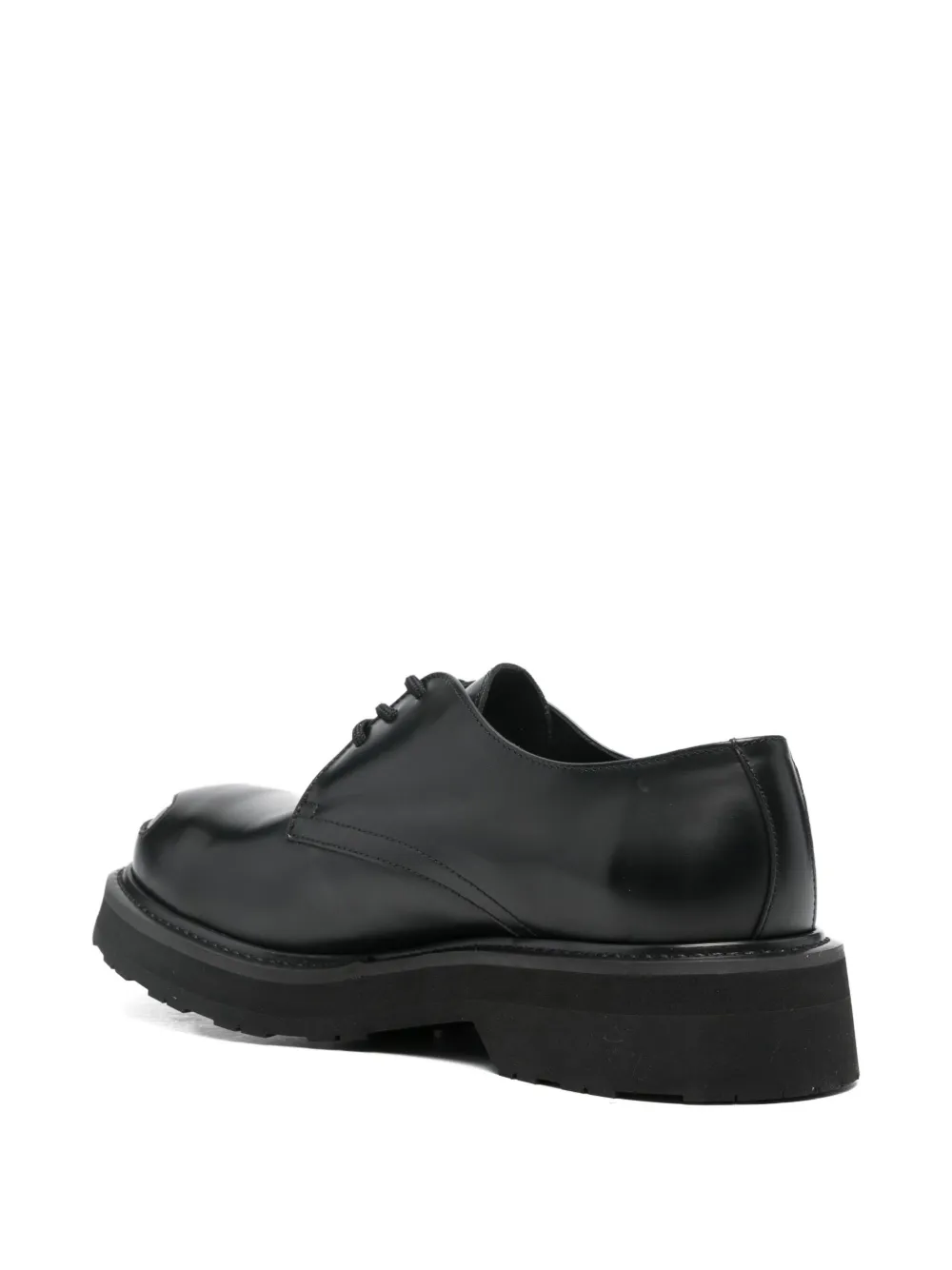 Kenzo leather lace-up shoes Black