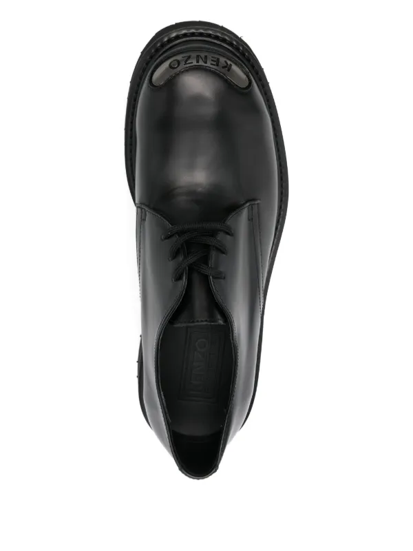 Kenzo Leather lace-up Shoes | Black | FARFETCH ZA