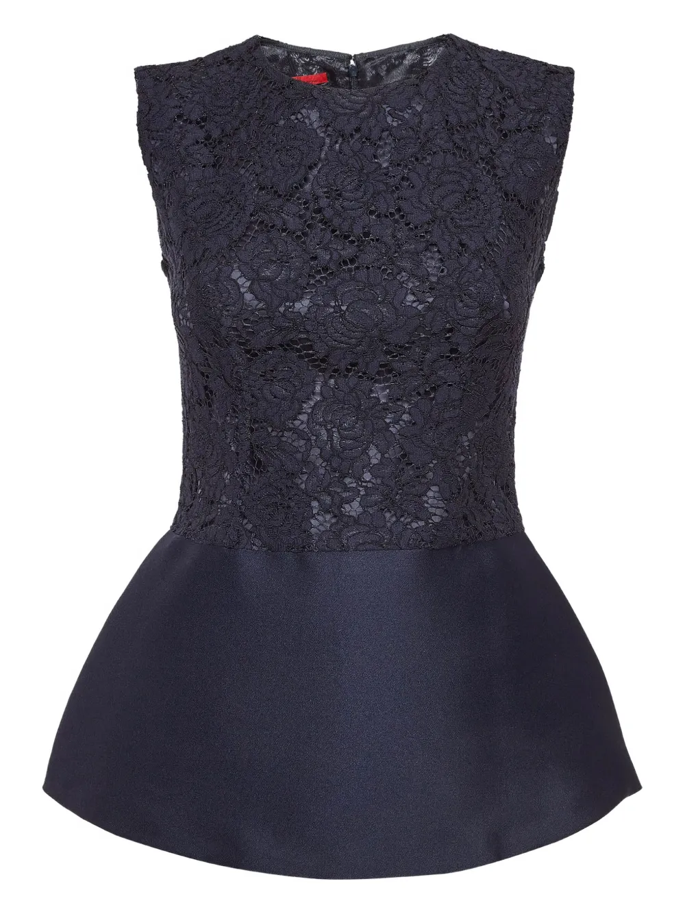 lace peplum top