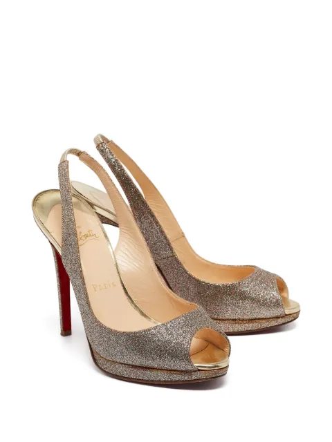 Christian Louboutin Pre-Owned metallic pumps