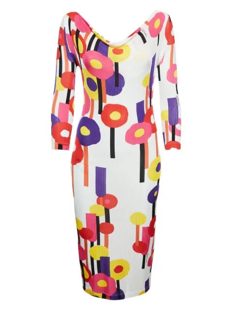 Just Cavalli Vintage vestido midi de archivo con estampado floral