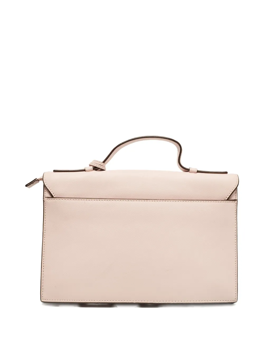 Pre-owned Dkny Vintage Leather Two-way Handbag
