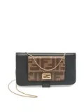 Fendi Pre-Owned Zucca-monogram phone case - Black