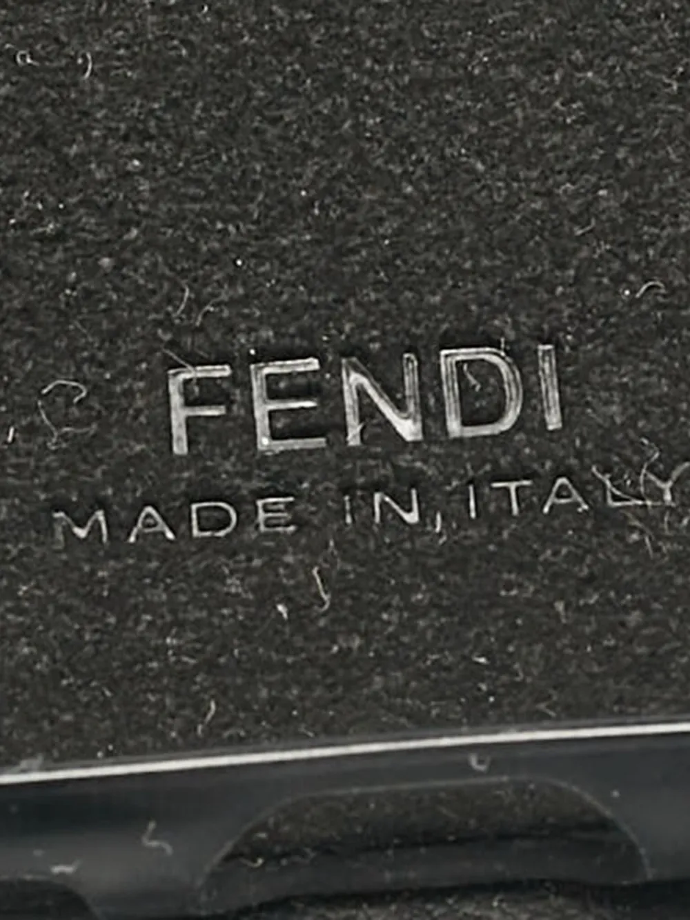 Pre-owned Fendi Zucca-monogram Phone Case