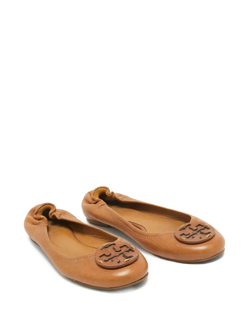 Tory Burch Pre-owned Minnie ballerina's - Bruin