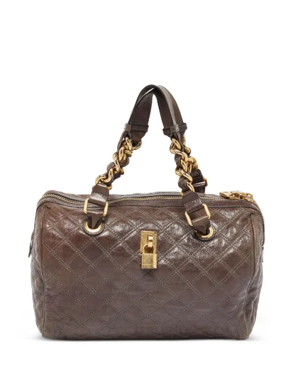 Marc Jacobs Vintage pre-owned Westside Handbag Neutrals FARFETCH JO
