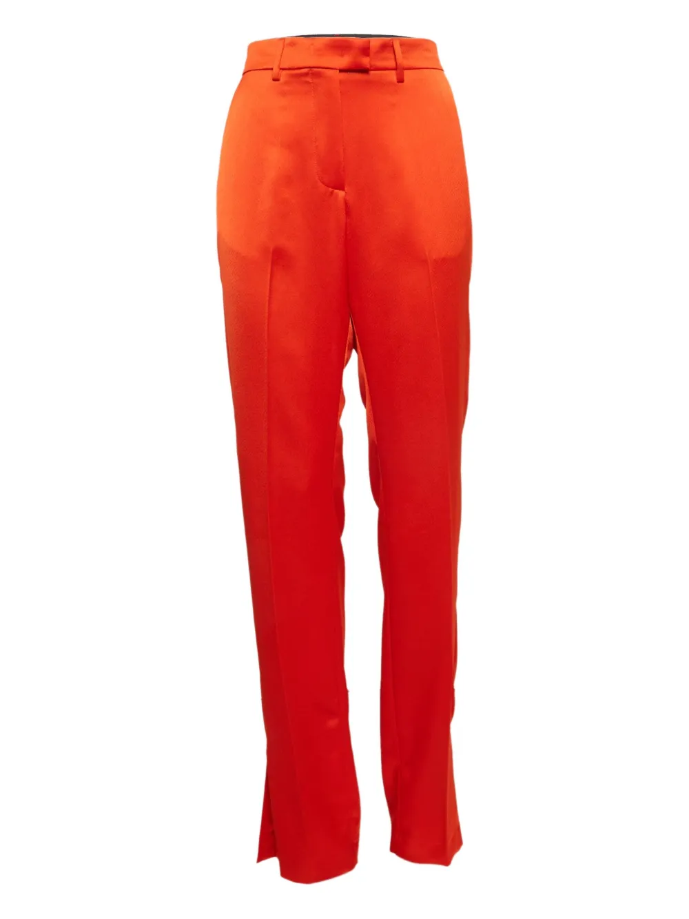 MSGM Pantaloni con spacco laterale - Arancione