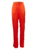 MSGM side-slit trousers - Orange