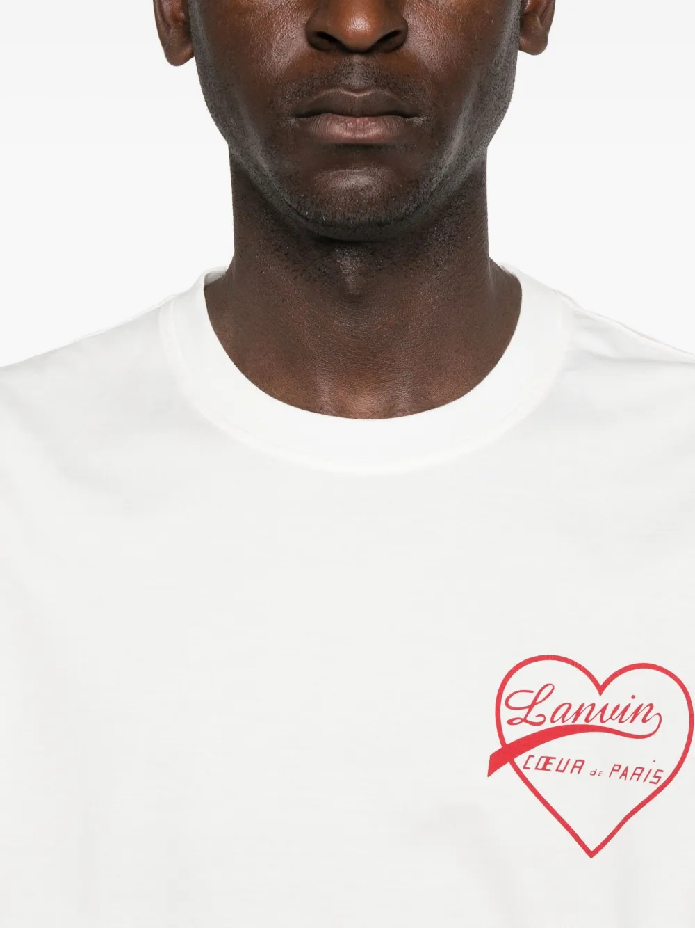 Lanvin Heart-print T-shirt In Multi