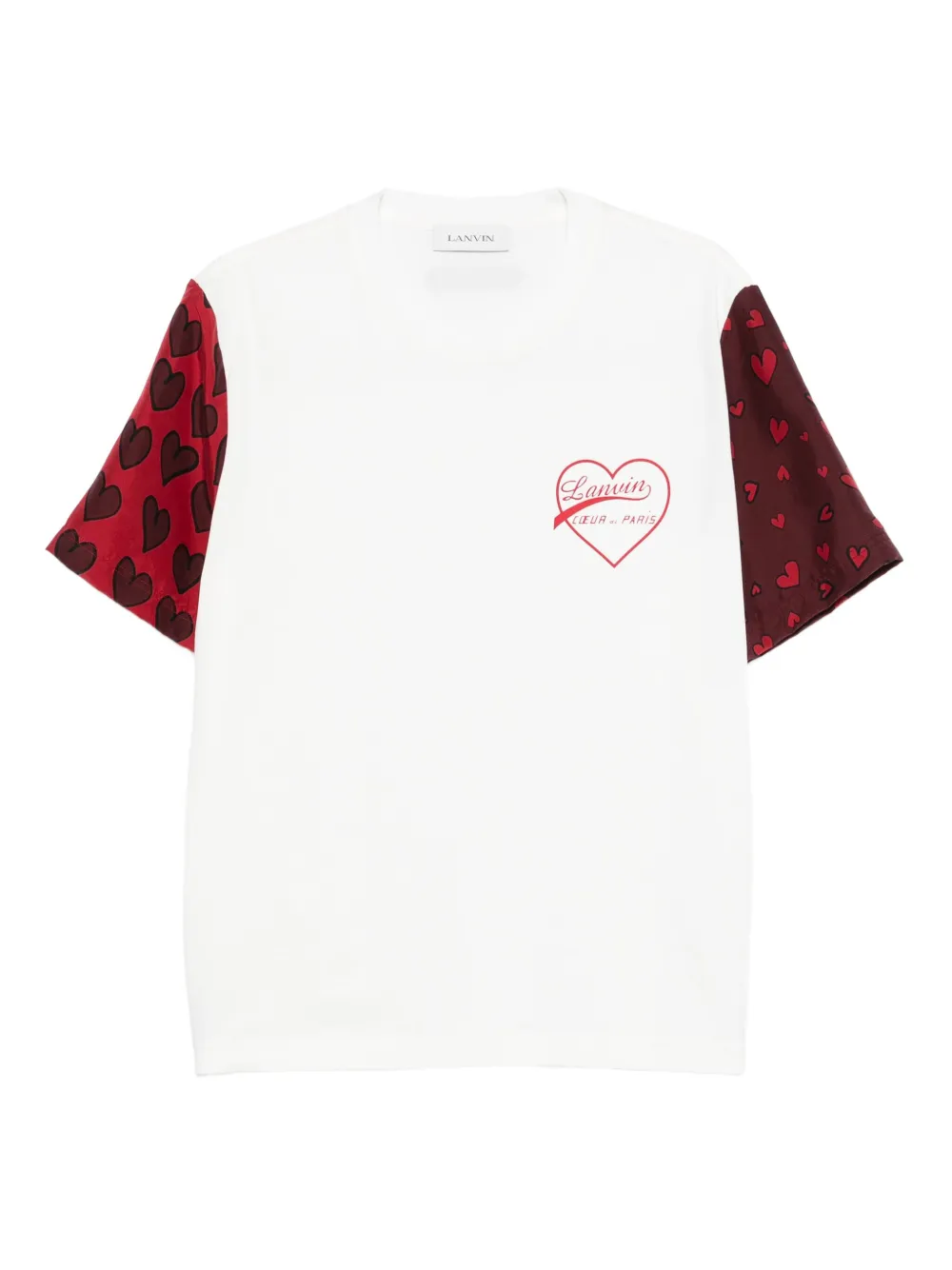 Lanvin heart-print T-shirt | White | Image 1