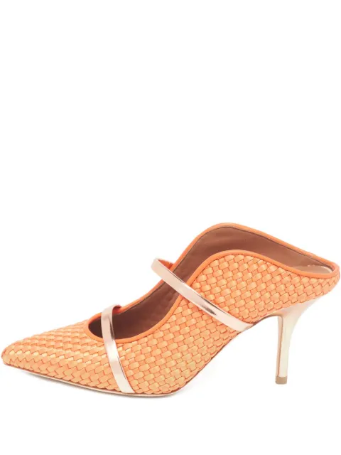 Malone Souliers pre-owned 80mm Maureen mules