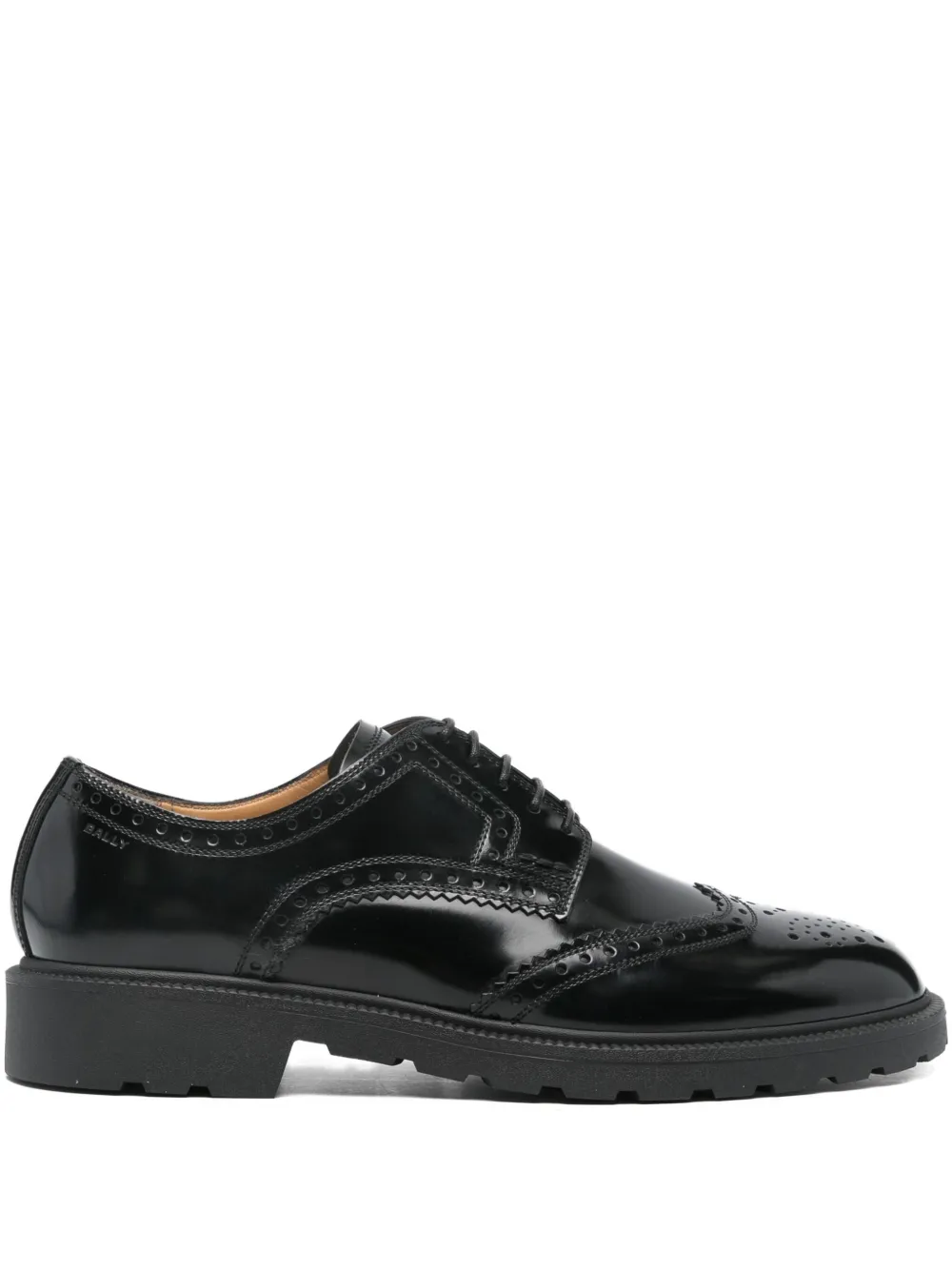 Bally Eduard leather lace-up derby shoes | Black | Image 1